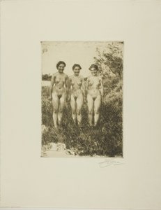 Três irmãs de Anders Leonard Zorn