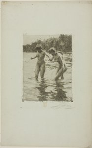 Dois banhistas de Anders Leonard Zorn