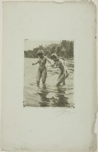 Dois banhistas de Anders Leonard Zorn