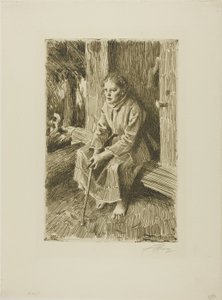 Na muralha de Anders Leonard Zorn