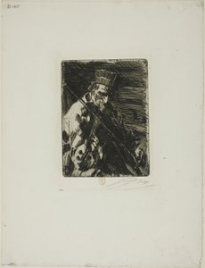 Violinista da Vila de Anders Leonard Zorn