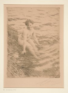Molhado de Anders Leonard Zorn