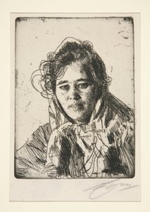 Moça de Mora (Krakberg de Anders Leonard Zorn