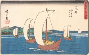 Arai, ca. 1842., c. 1842. de Ando Hiroshige