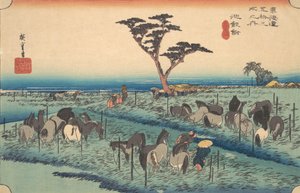 Chiriu, Estação No. 40, ca. 1834., c. 1834. de Ando Hiroshige