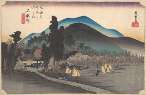 Farmacêutico de pedra, hora do farmacêutico de pedra? 1834. , mosquito. 1834. de Ando Hiroshige
