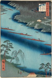 Kawaguchi, 1857., 1857. de Ando Hiroshige
