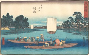 Kawasaki? 1840. , mosquito. 1840. de Ando Hiroshige