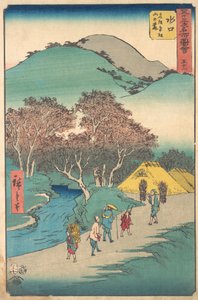 Mizuguchi, 1855. , 1855. de Ando Hiroshige