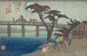 O som de Nagakubo S. 28. de Ando Hiroshige
