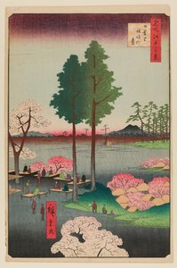Suwa Bluff, Nippori de Ando or Utagawa Hiroshige