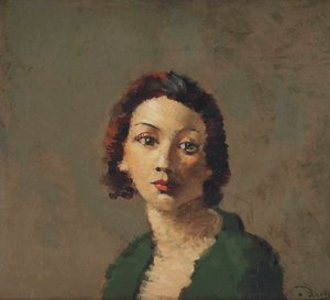 A ruiva com o corpete verde de Andre Derain
