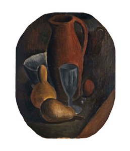 Natureza morta com vidro de Andre Derain