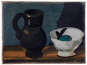 Natureza morta com jarro e taça de Andre Derain