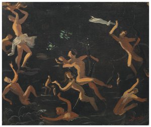 Ninfas no banho de Andre Derain
