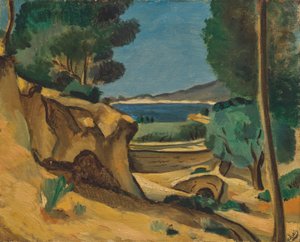 Paisagem em redor de La Ciotat de Andre Derain