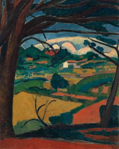 Paisagem na Provença, Martigues de Andre Derain