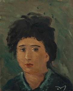 Retrato de uma mulher de Andre Derain
