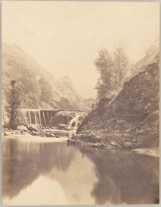 Paisagem com cascata de André Giroux