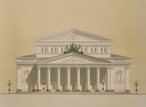 Teatro Bolshoi, Moscovo, Rússia de Andras Kaldor