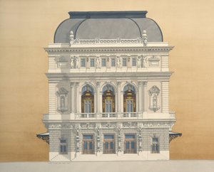 Ópera Comique, Salle favart, Paris, França de Andras Kaldor