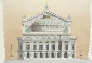 Ópera Garnier, Paris, França de Andras Kaldor