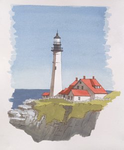 Portland Head Lighthouse, Maine, EUA