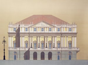 Teatro alla Scala, Milão, Itália de Andras Kaldor
