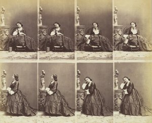 Berta, 1862. de Andre Adolphe Eugene Disderi