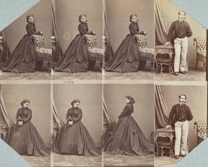 Trajes V, 1863-67. de Andre Adolphe Eugene Disderi