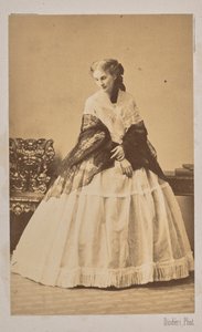 Duquesa Sofia de Morny 1838-1896, nascida Condessa Trubetskaya, 1862. de Andre Adolphe Eugene Disderi