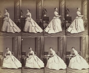 Ester David, 1866. de Andre Adolphe Eugene Disderi