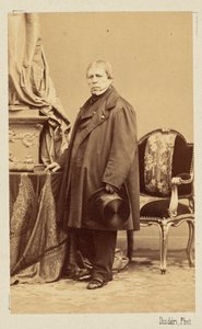 Jean-Auguste-Dominique Ingres, ca 1860. de Andre Adolphe Eugene Disderi