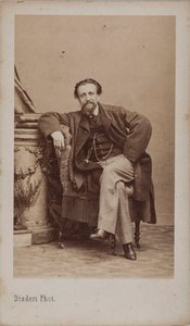Retrato de Arthur Kalkbrenner 1828-1869, 1869. de Andre Adolphe Eugene Disderi