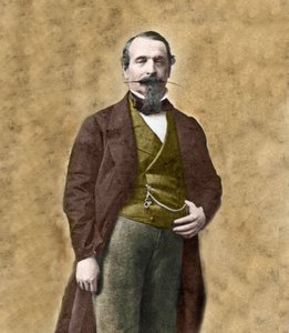 Retrato de Napoleão III (Louis Napoleon Bonaparte de Andre Adolphe Eugene Disderi