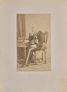 Sua Excelência o Conde Louis Cibrario de Andre Adolphe Eugene Disderi