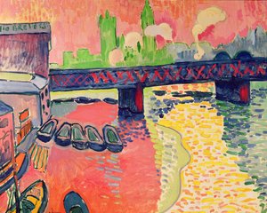 Ponte de Charing Cross, Londres de Andre Derain