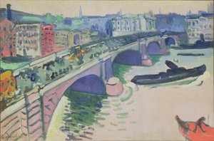 London Bridge, c.1906 (óleo sobre tela) de Andre Derain