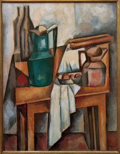 Natureza morta à mesa de Andre Derain