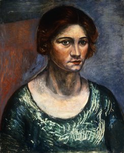Retrato de uma mulher; Portrait de Femme de Andre Derain