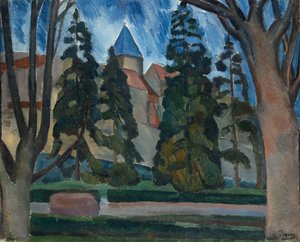 Paisagem de pedreira no Sena de Andre Derain