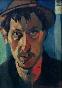 Autorretrato com um chapéu de abas largas de Andre Derain