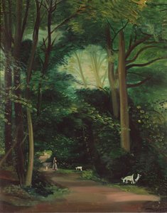 As cabras de Chambourcy, c.1948-49 (óleo sobre tela) de Andre Derain