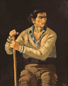 O cigano (óleo sobre tela) de Andre Derain