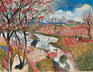 As vinhas na primavera de Andre Derain