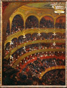 Concert Colonne, Paris (pintura sobre tela)