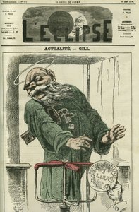 Na verdade, São Pedro recusou as moedas do Papa para voltar ao Paraíso. Capa em "L