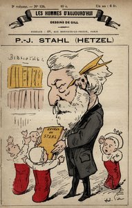 Desenho animado de Pierre Jules Hetzel de 