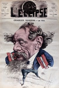 Charles Dickens - por Gill em "L