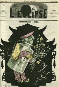 Chinoiserie. Capa em "L